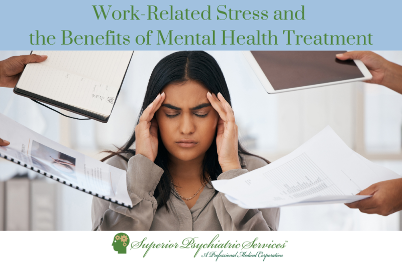 Work-Related Stress and the Benefits of Mental Health Treatment: Insights from Dr. Alexis Meshi of Superior Psychiatric Services